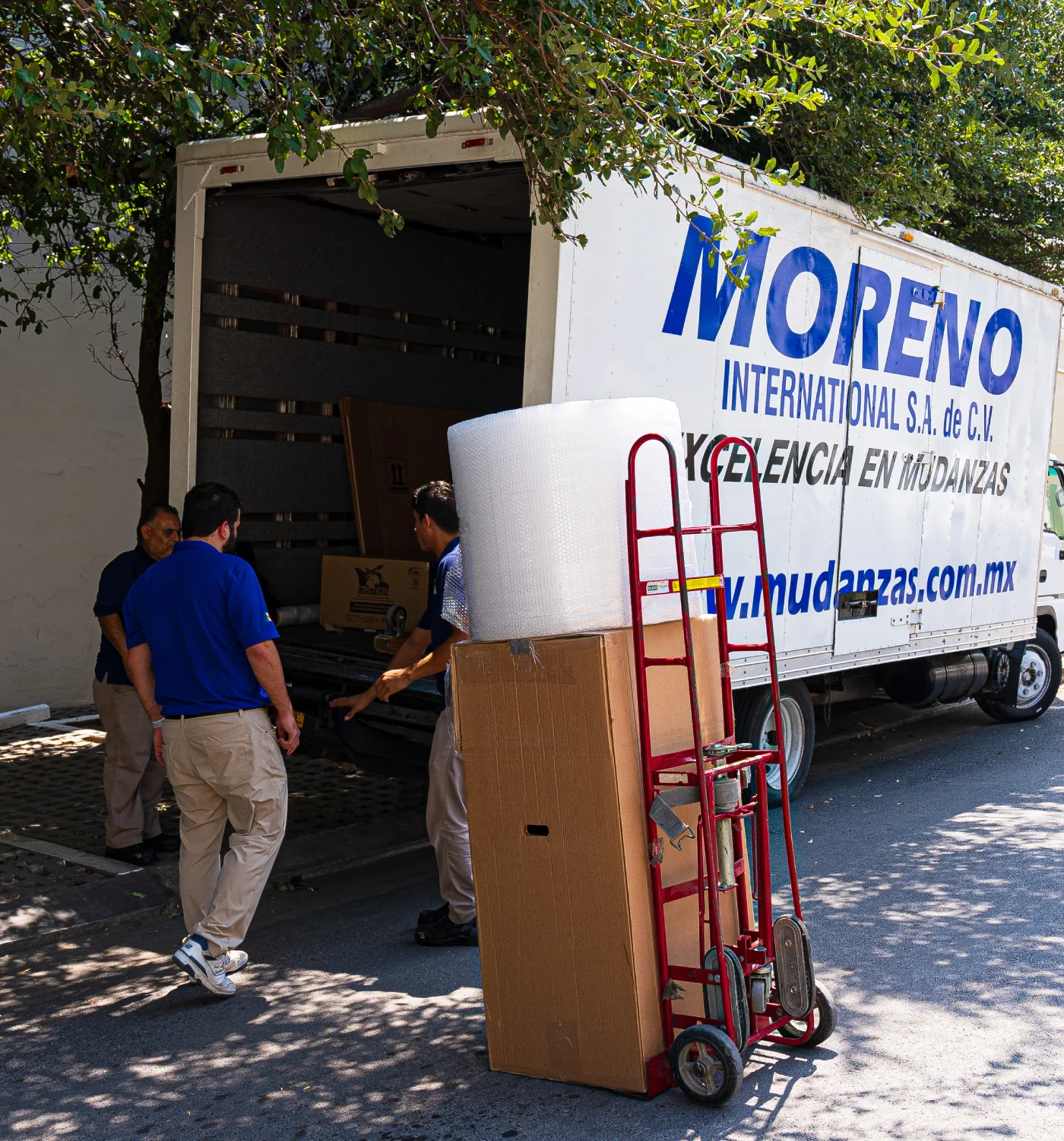 Mudanza internacional El Paso Texas