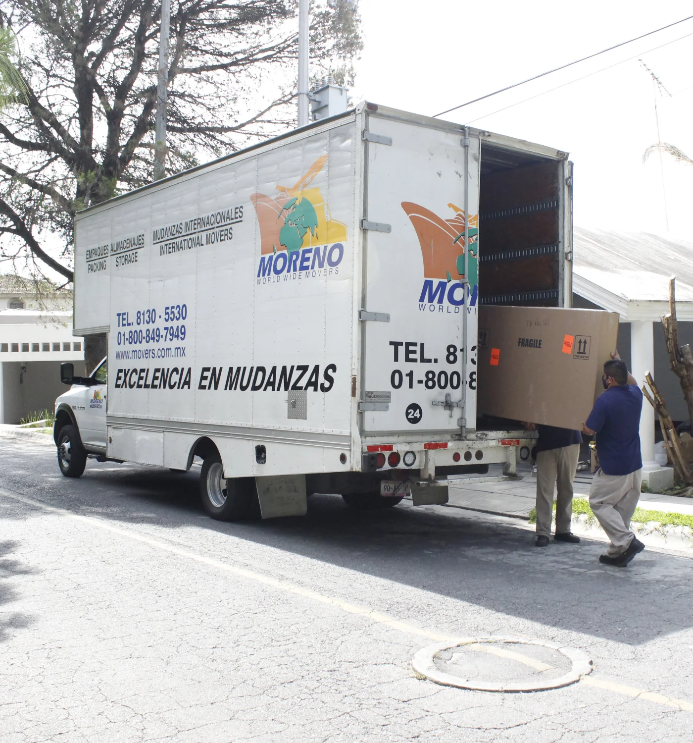 Mudanza internacional en México